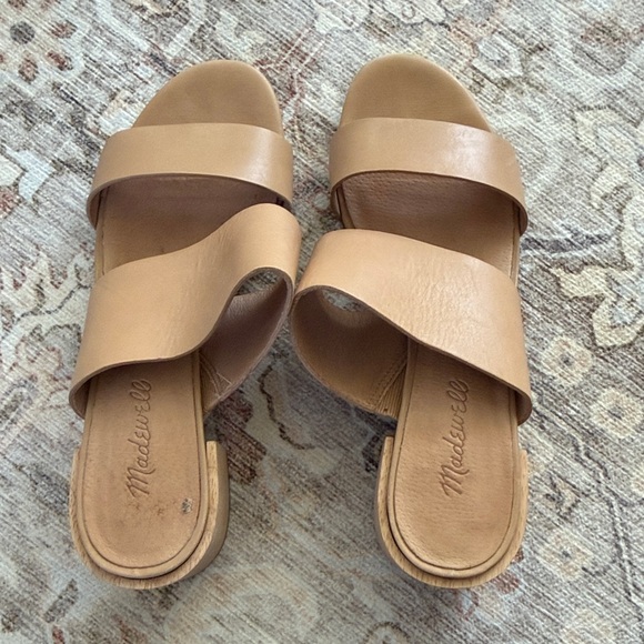 Madewell Women's Brown Leather Sandals - Picture 4 of 6